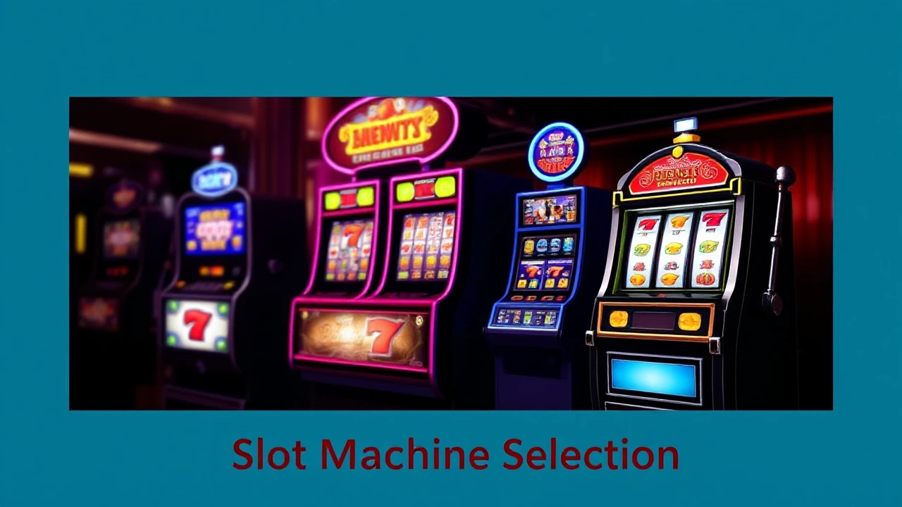 Mastering the Skill of Slot Machine Selection