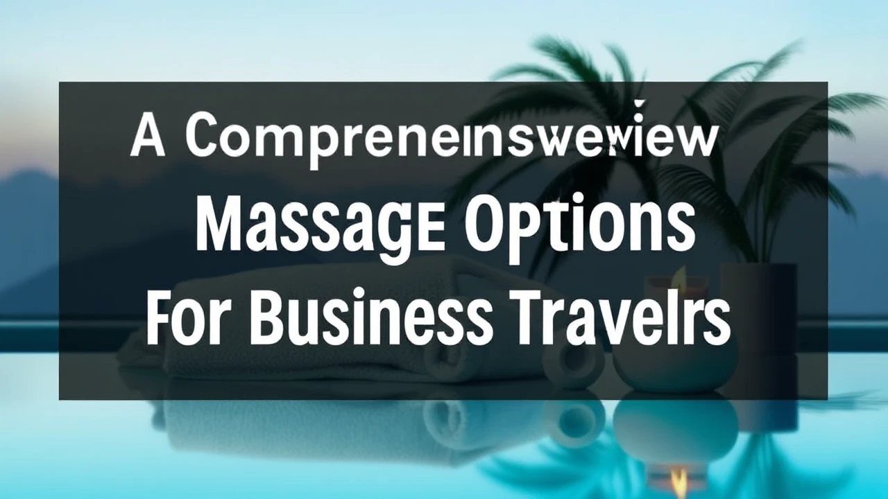 A Comprehensive Overview to Massage Options for Business Travelers