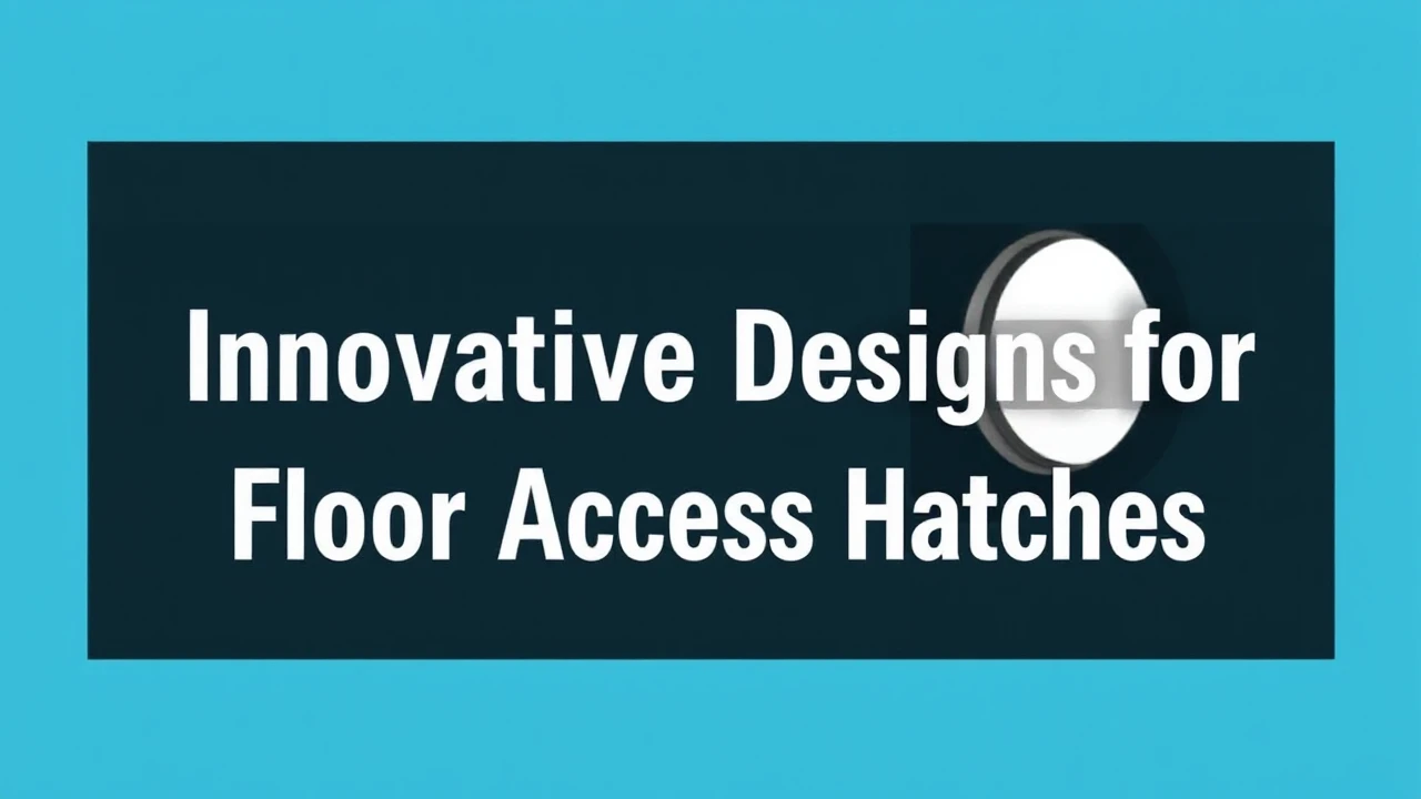 Unveiling Innovative Designs for Floor Access Hatches