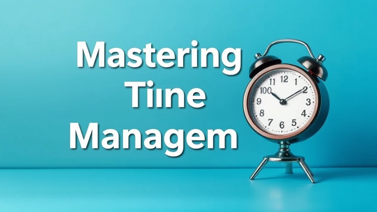 Mastering Time Management: Essential Strategies for Dynamic Entrepreneurs
