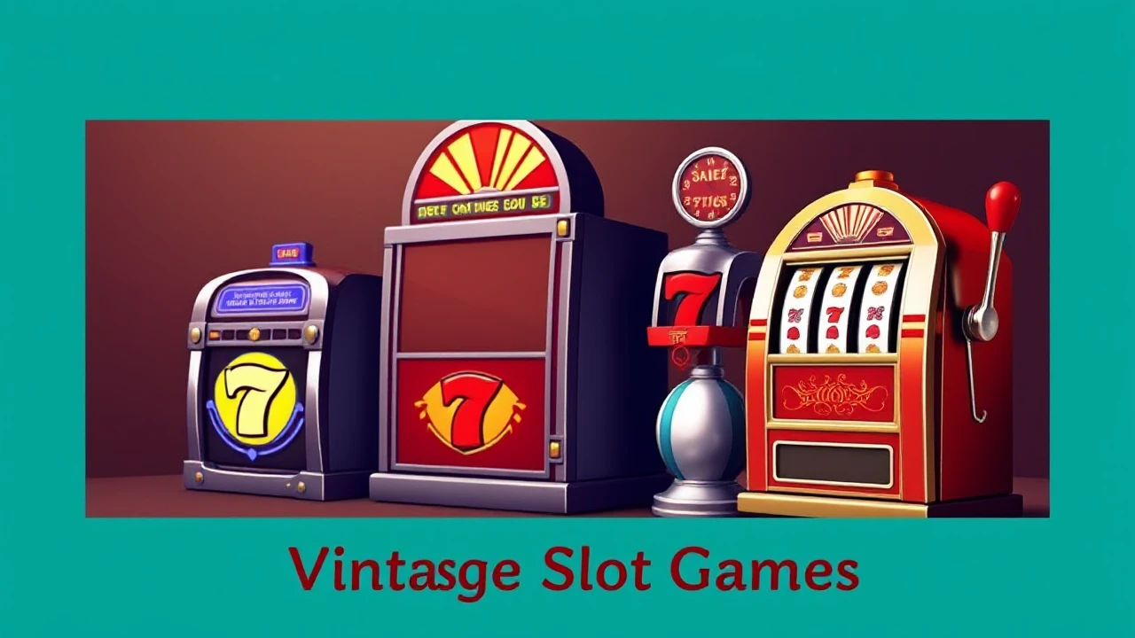 Diving into the Universe of Vintage Slot Games: Nostalgia and Excitement