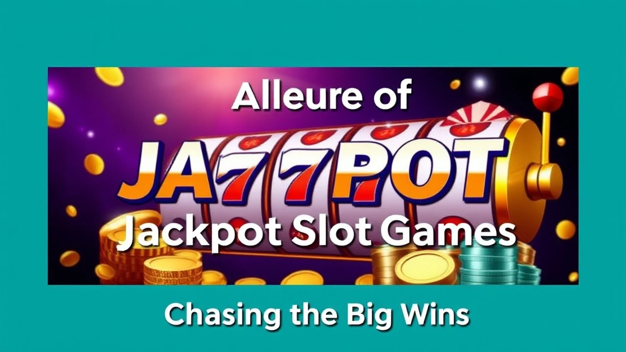 The Allure of Jackpot Slot Games: Chasing the Big Wins