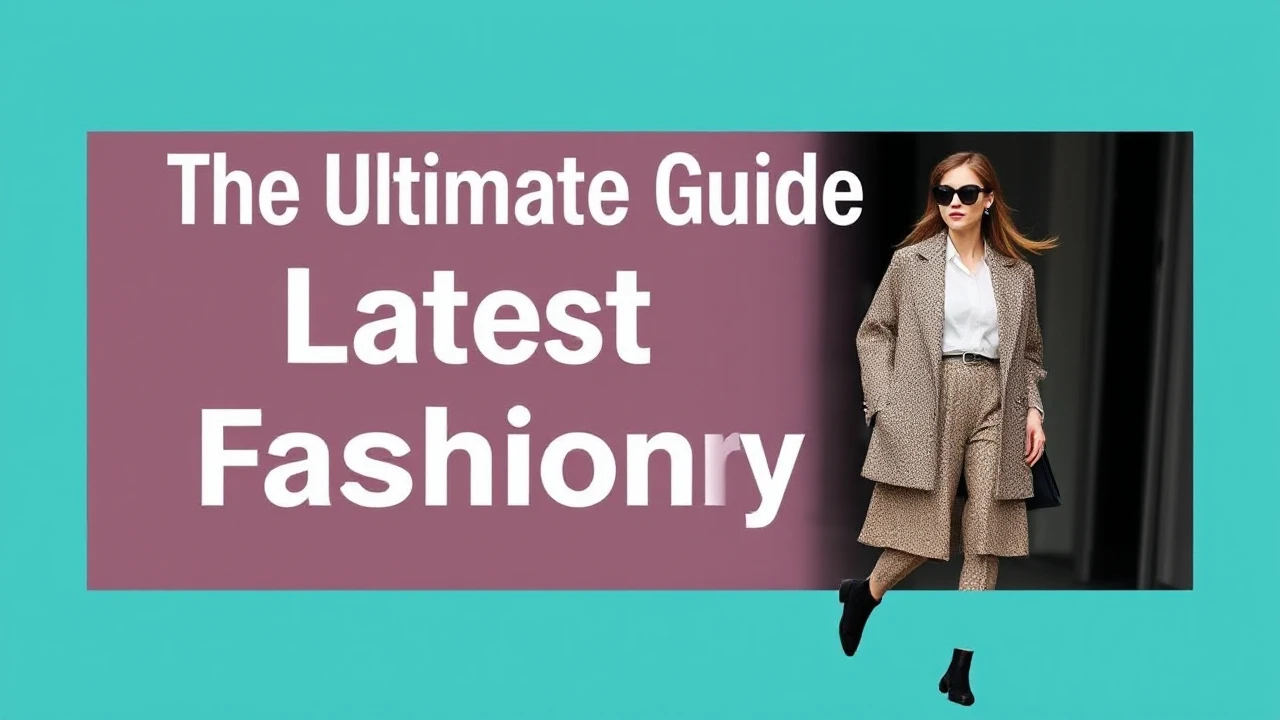 The Ultimate Guide to Latest Fashion for Contemporary Females