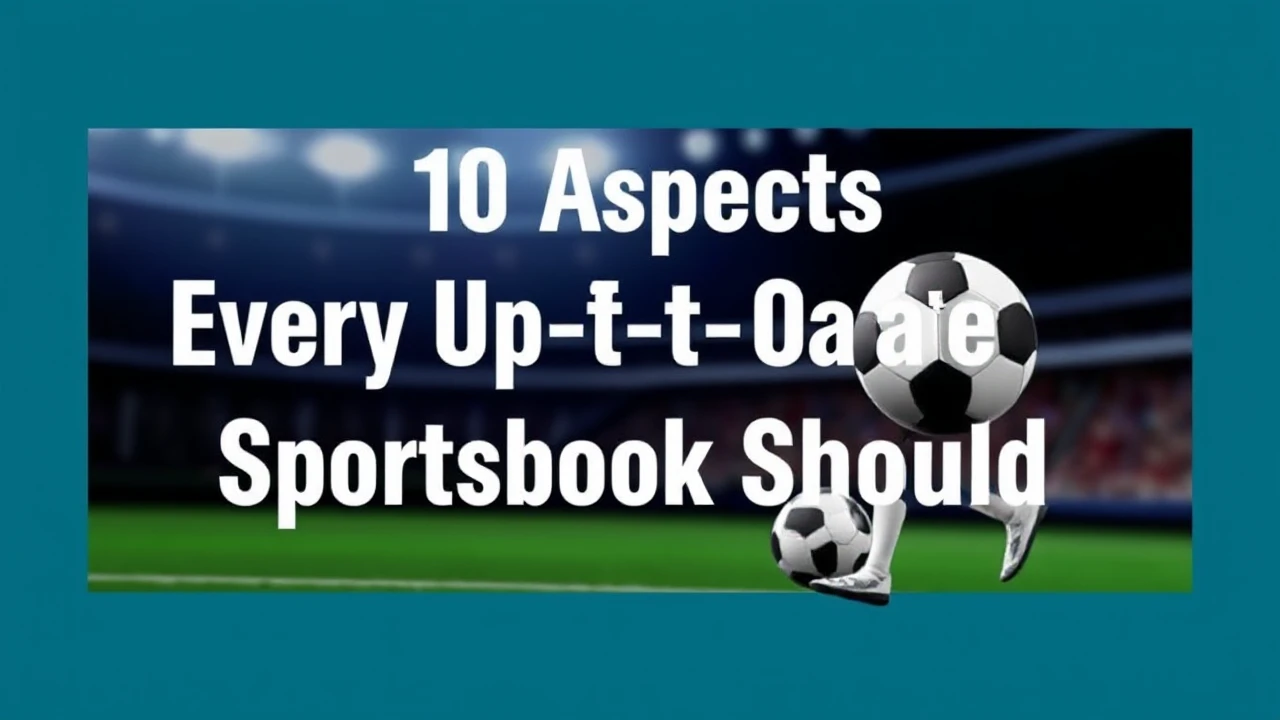 Top 10 Aspects Every Up-to-date Sportsbook Should Provide
