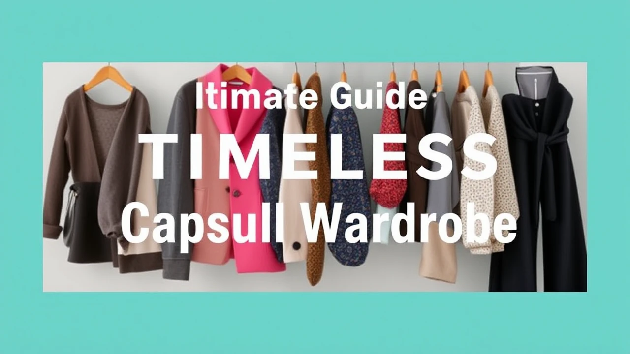 The Ultimate Guide to Creating a Timeless Capsule Wardrobe
