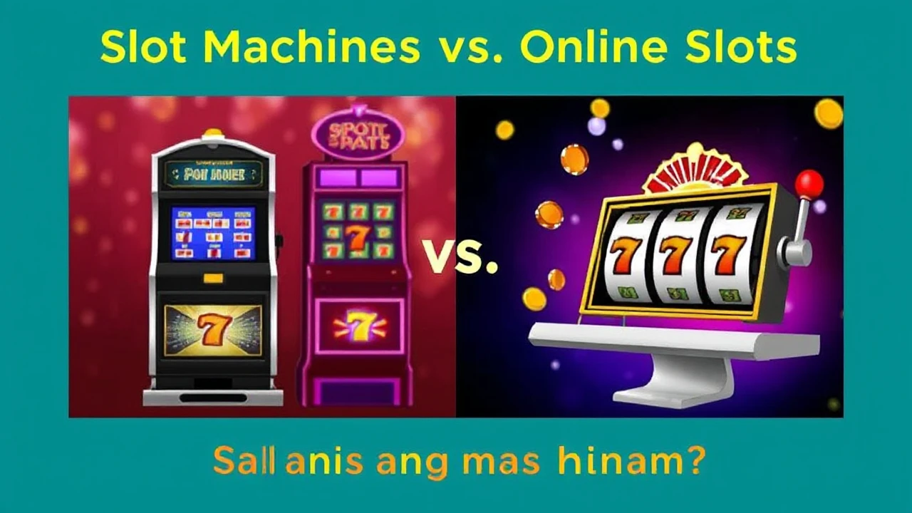 Slot Machines vs. Online Slots: Aling Isa ang Mas Mainam?