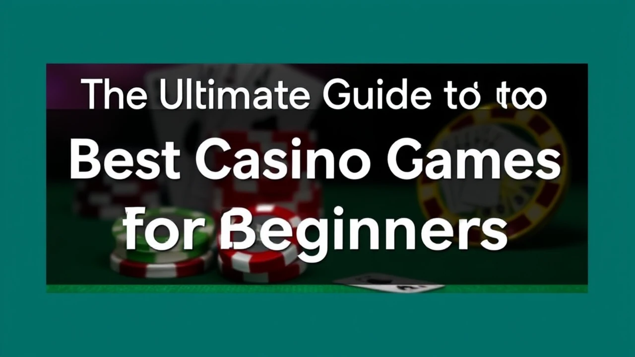 The Ultimate Guide to Best Casino Games for Beginners