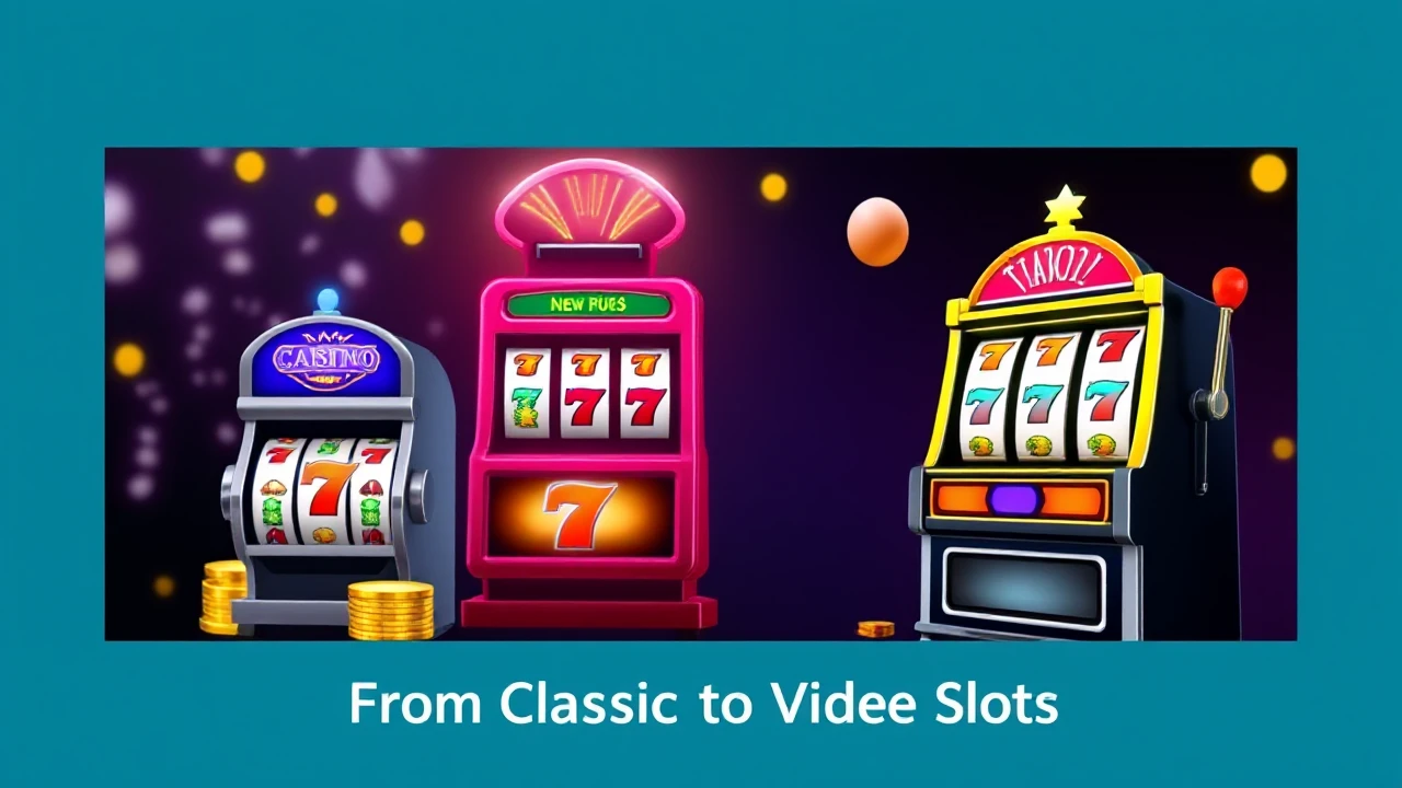 A Journey Through Time of Casino Gaming: From Classic to Video Slots