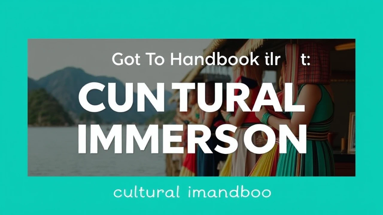 Your Go-To Handbook to Cultural Immersion: Embracing Local Traditions While Traveling