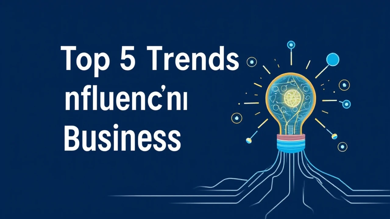 Investigating the Top 5 Trends Influencing the Future of Business Innovation