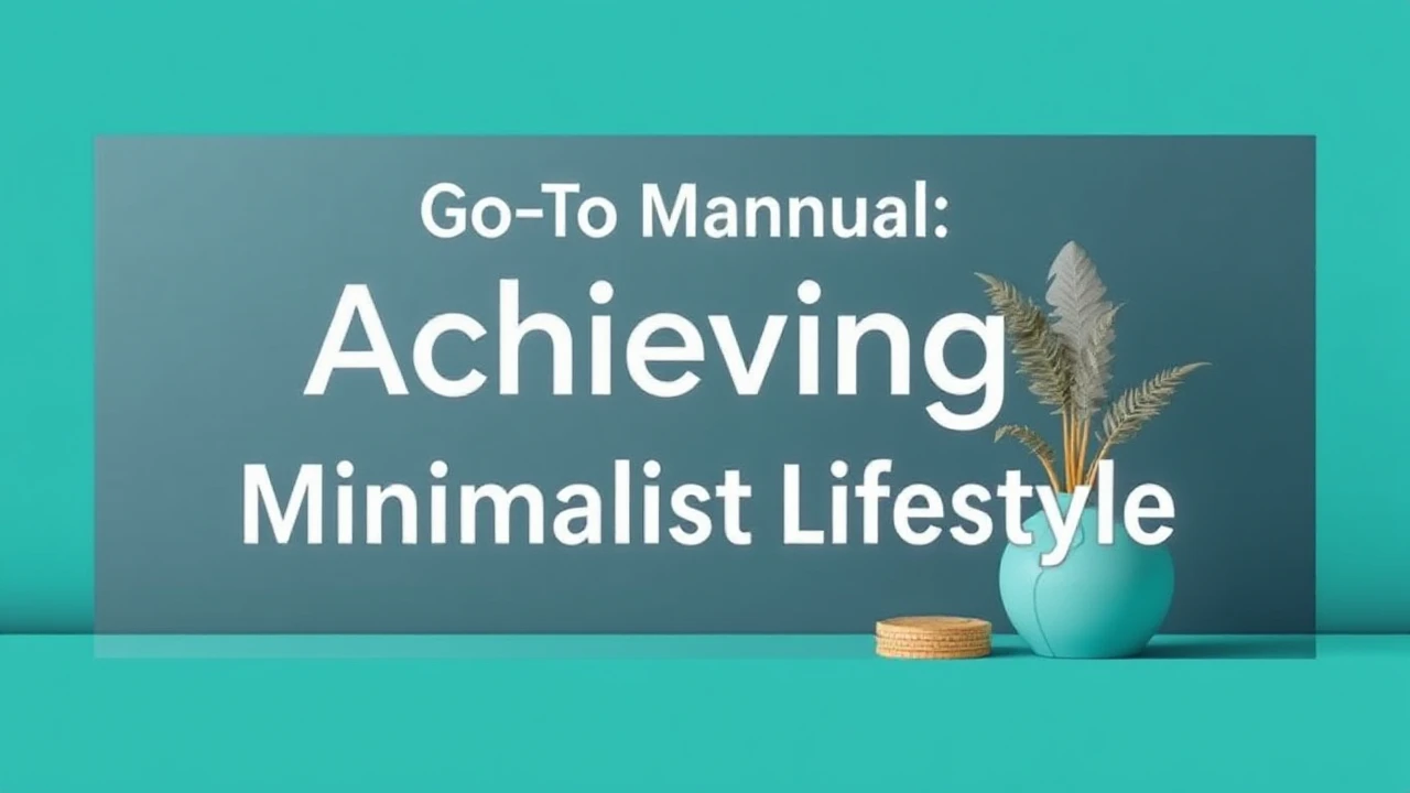 Your Go-To Manual of Achieving a Minimalist Lifestyle