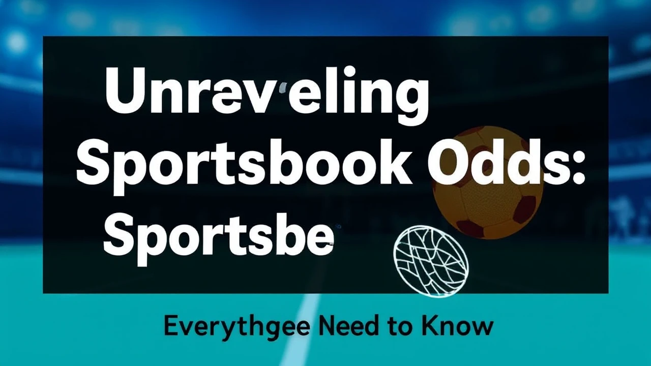 Unraveling Sportsbook Odds: Everything You Need to Know