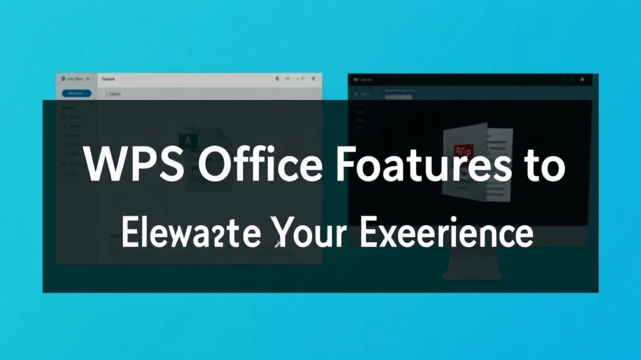 Five WPS Office Features to Elevate Your Experience