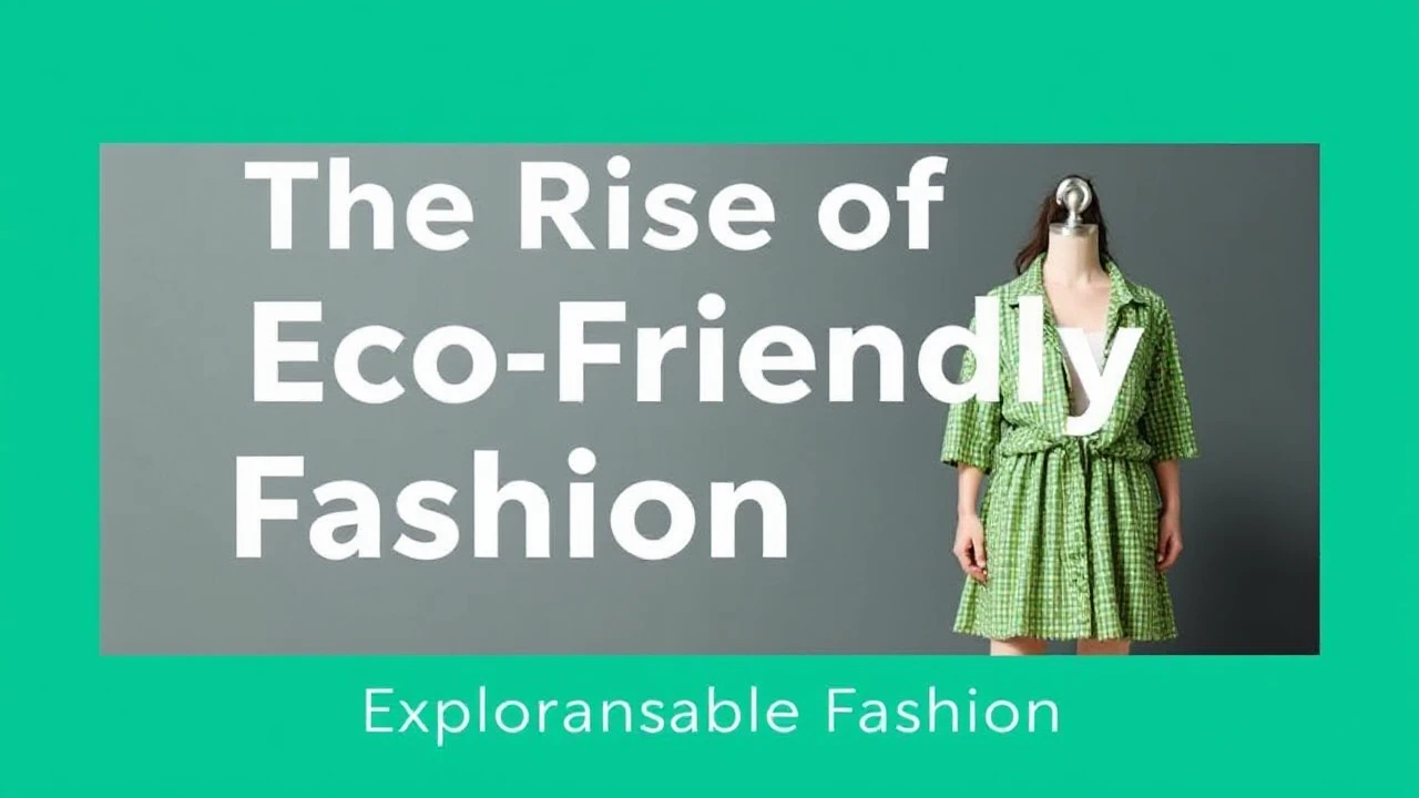 The Rise of Eco-Friendly Fashion: An Extensive Guide