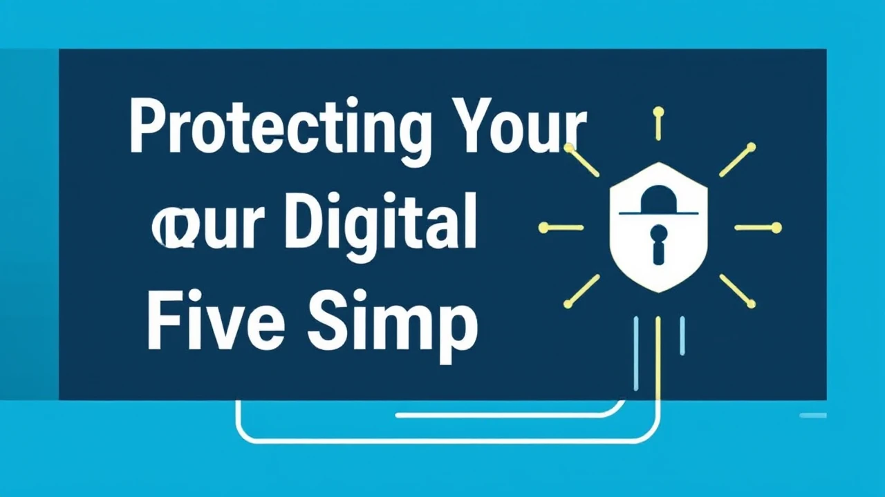 Protecting Your Digital Devices: Five Simple Tips