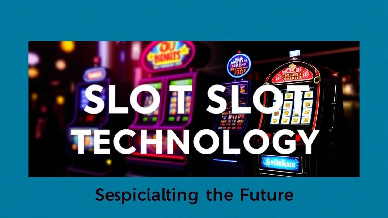 Progress of Casino Slot Technology: Speculating on the Future