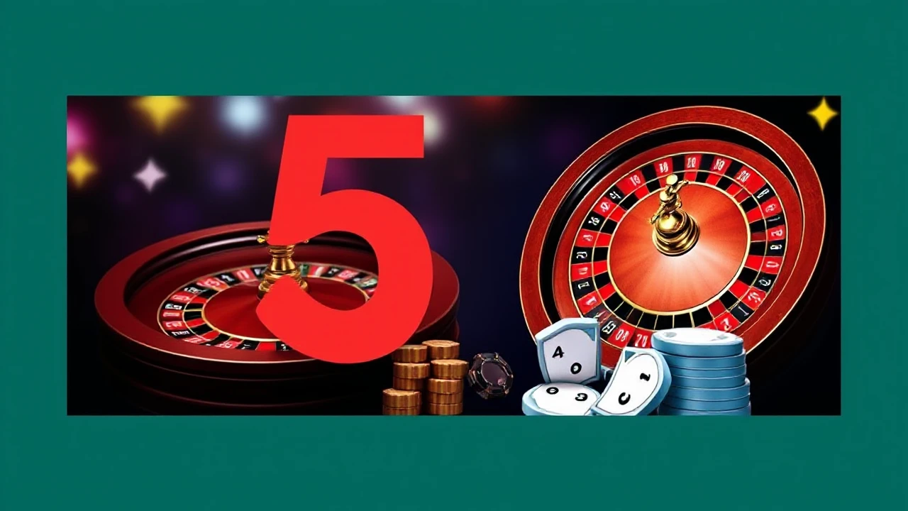 Top 5 Online Casino Games to Elevate Your Gaming Experience