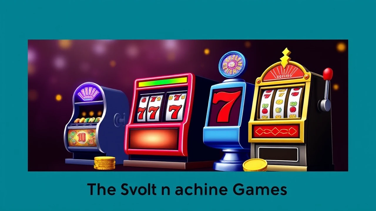 The Evolution of Slot Machine Games: An Elaborate Explanation
