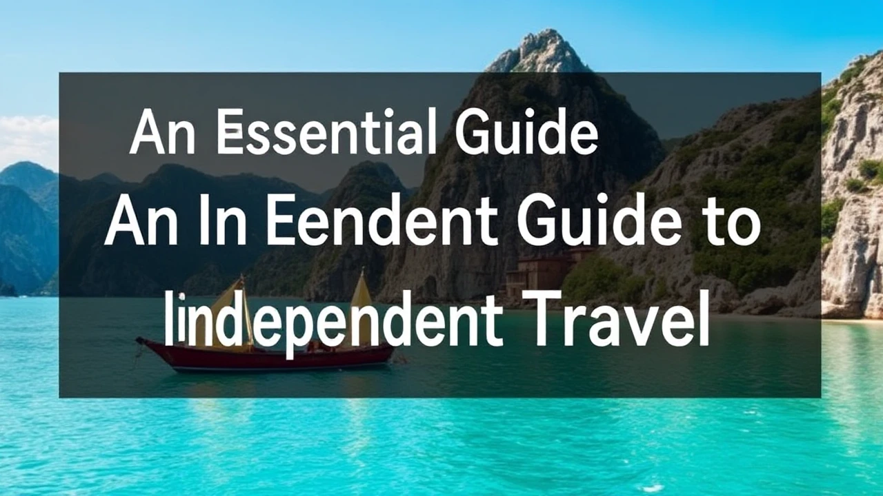 An Essential Guide to Independent Travel: Expert Tips for Embarking on the World By Yourself