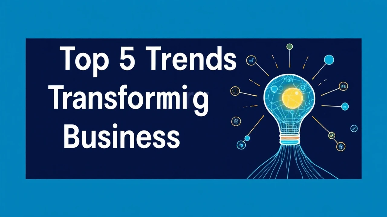 Unveiling the Top 5 Trends Transforming the Future of Business Innovation