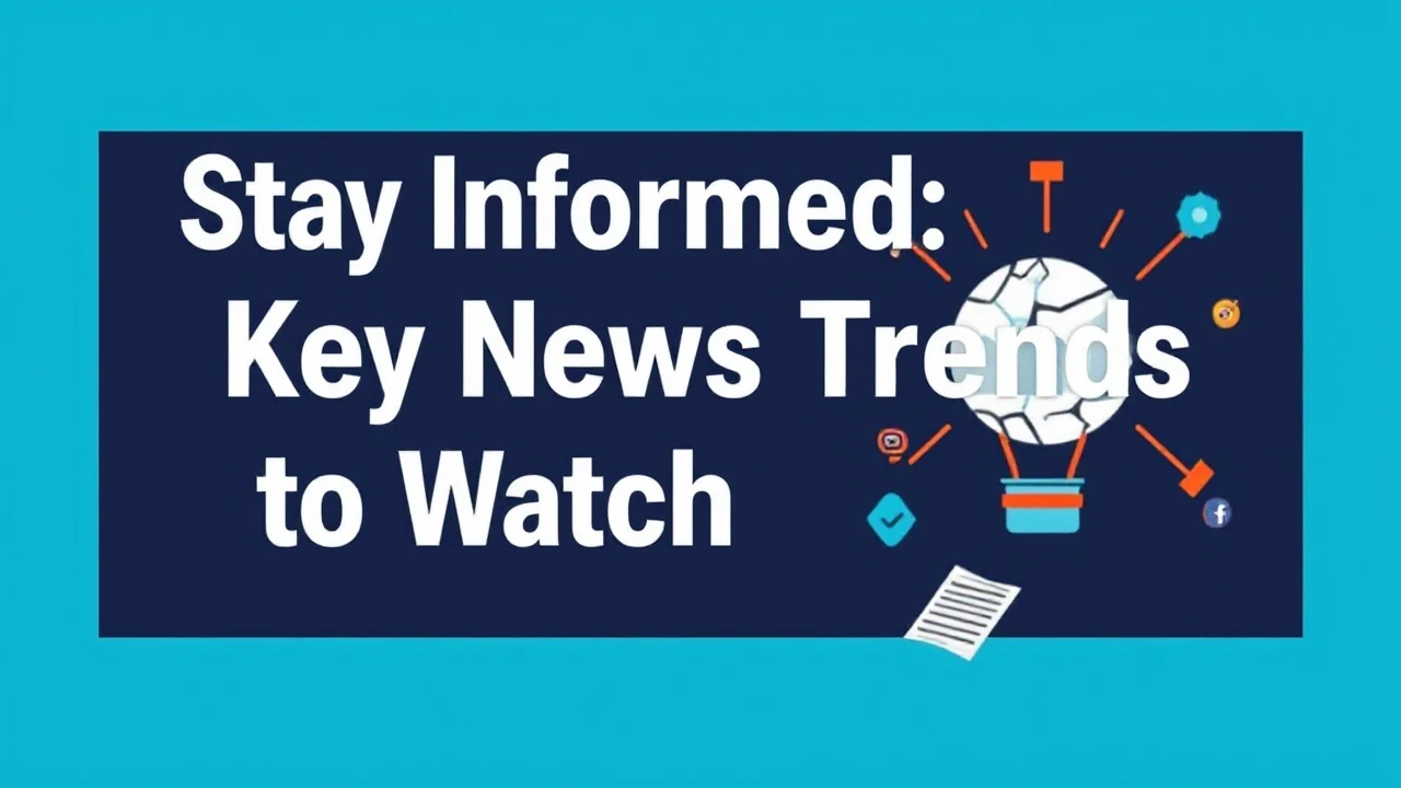 Stay Informed: Key News Trends to Watch Out For