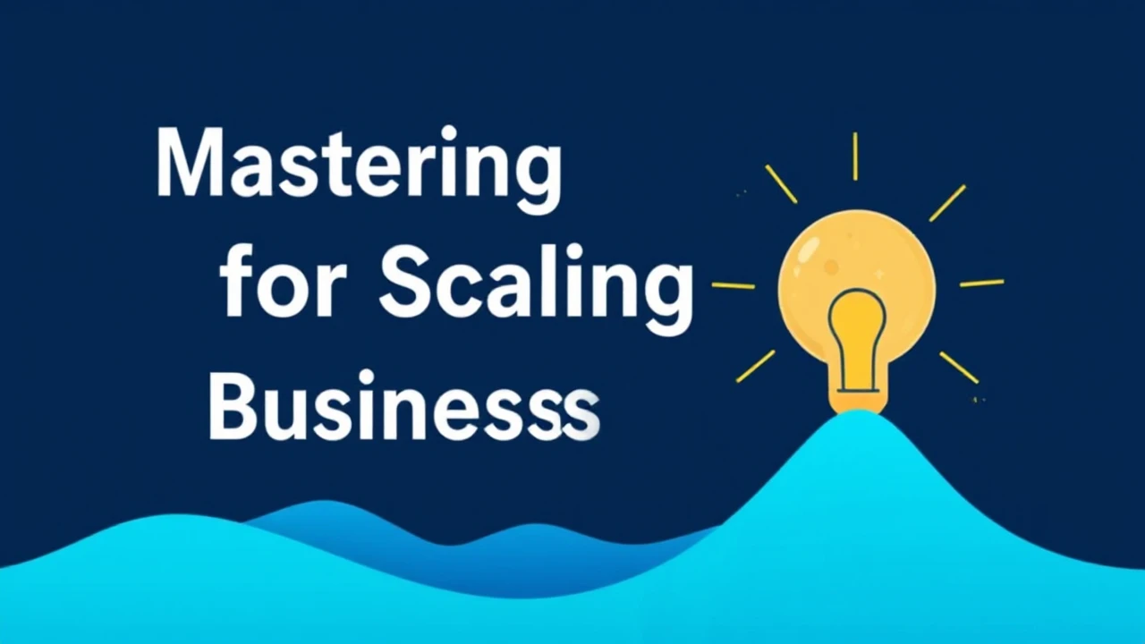 Mastering the Art for Scaling Your Business in the New Year