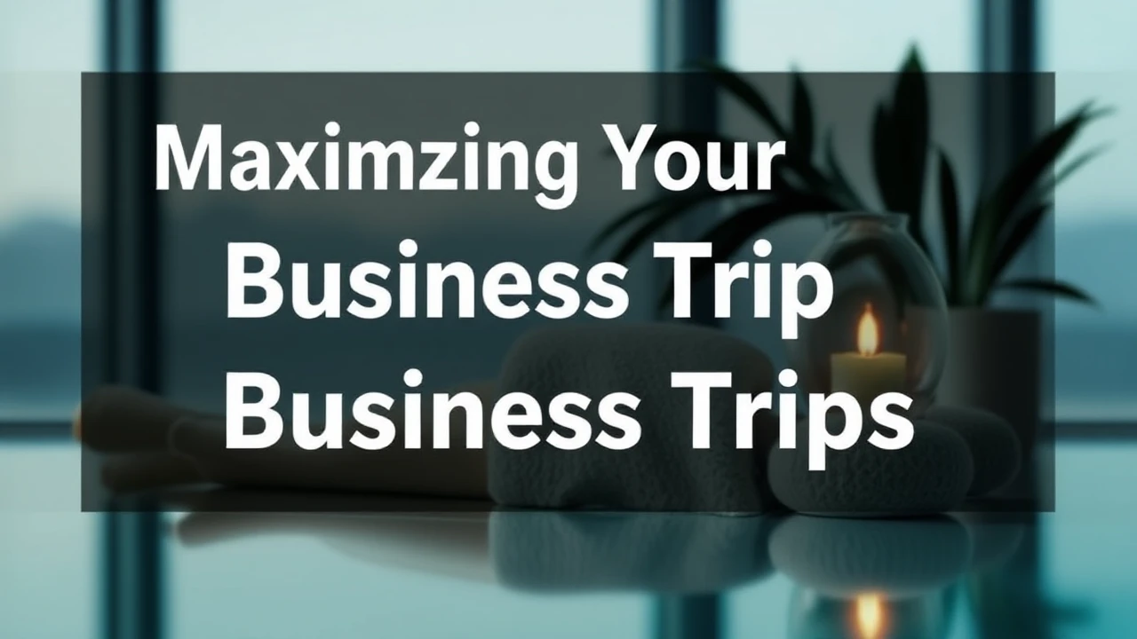 Maximizing Your Business Trip with a Relaxing Massage