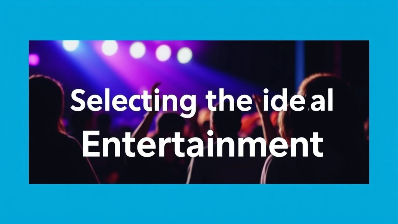 Tips and Tricks on Selecting the Ideal Entertainment for Every Occasion