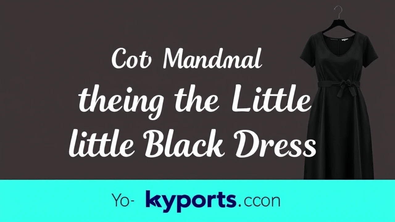 Your Go-To Manual of Choosing the Ultimate Little Black Dress