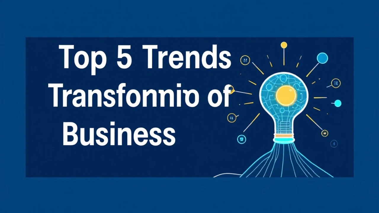 Investigating the Top 5 Trends Transforming the Future of Business Innovation