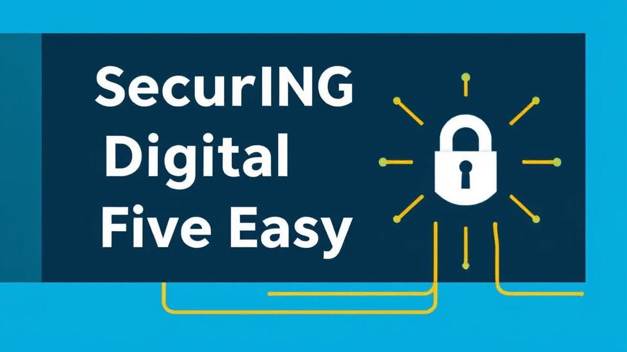 Securing Your Digital Devices: Five Easy Tips