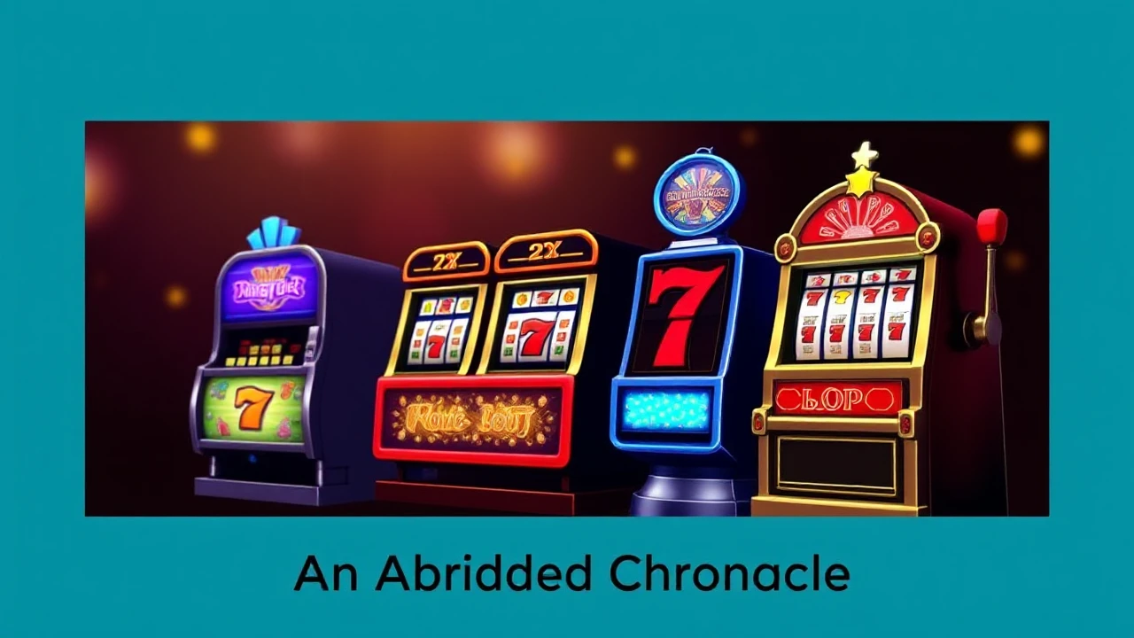 The Evolution of Slot Games: An Abridged Chronicle