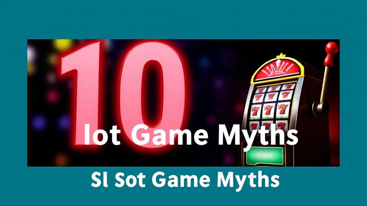 Exposing 10 Slot Game Myths by Experts