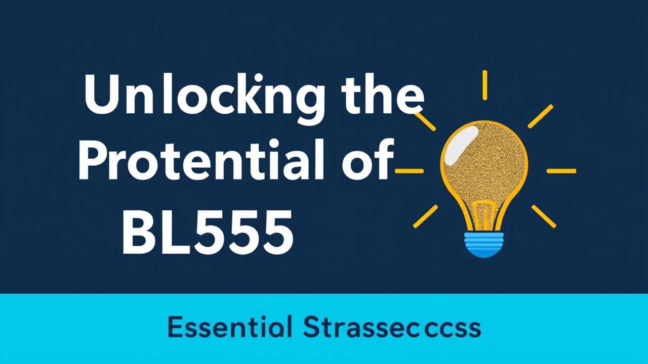 Unlocking the Potential of BL555: Essential Strategies for Success