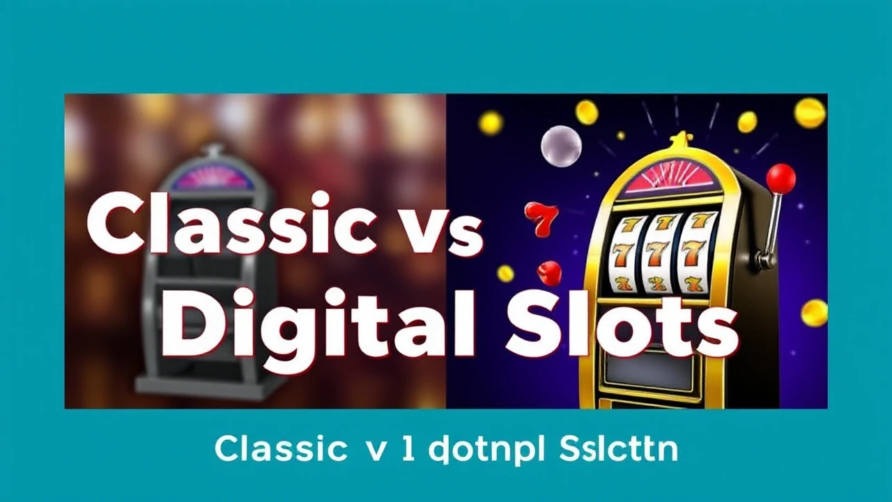 Classic vs Digital Slots: A Detailed Comparison