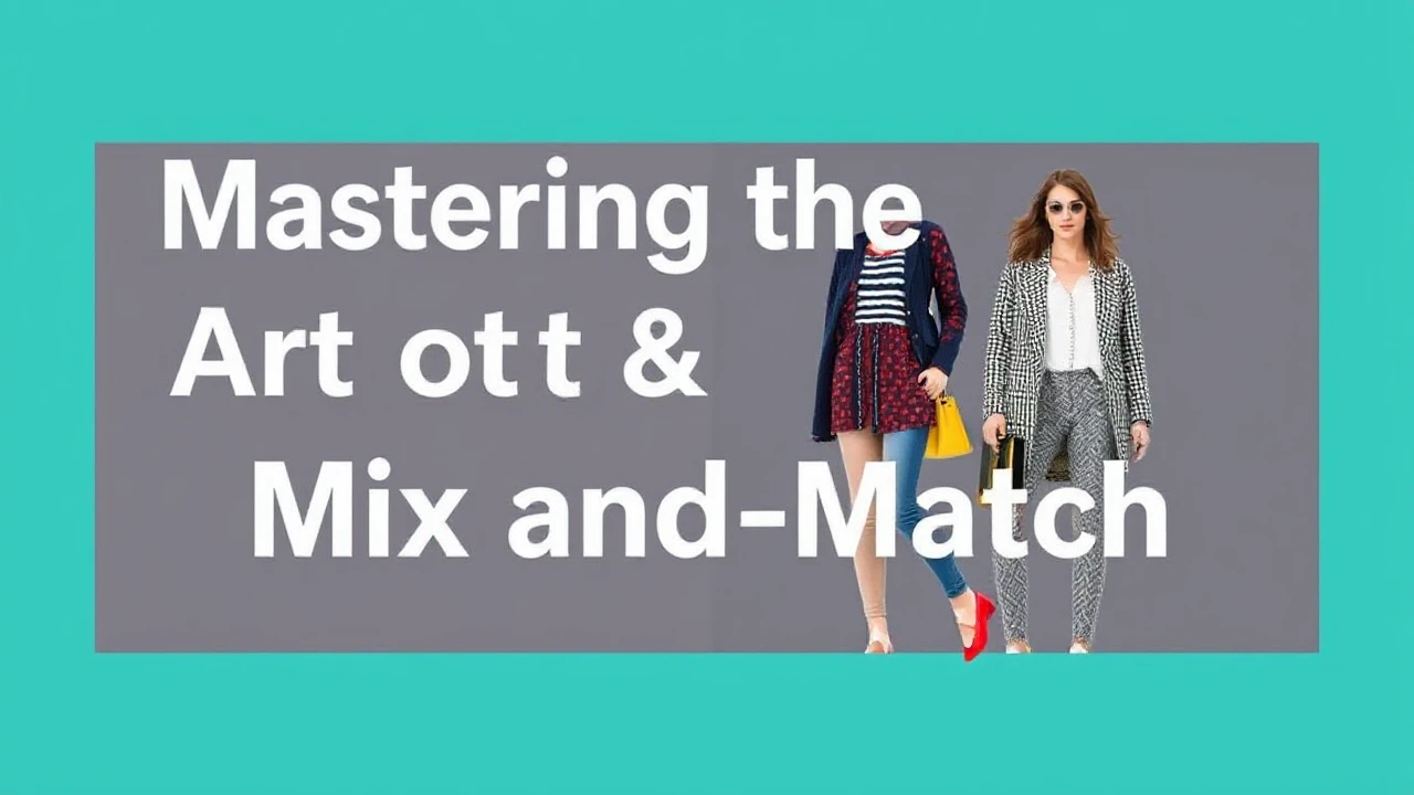Mastering the Art of Mix and Match in Fashion: A Guide to Elevate Your Style