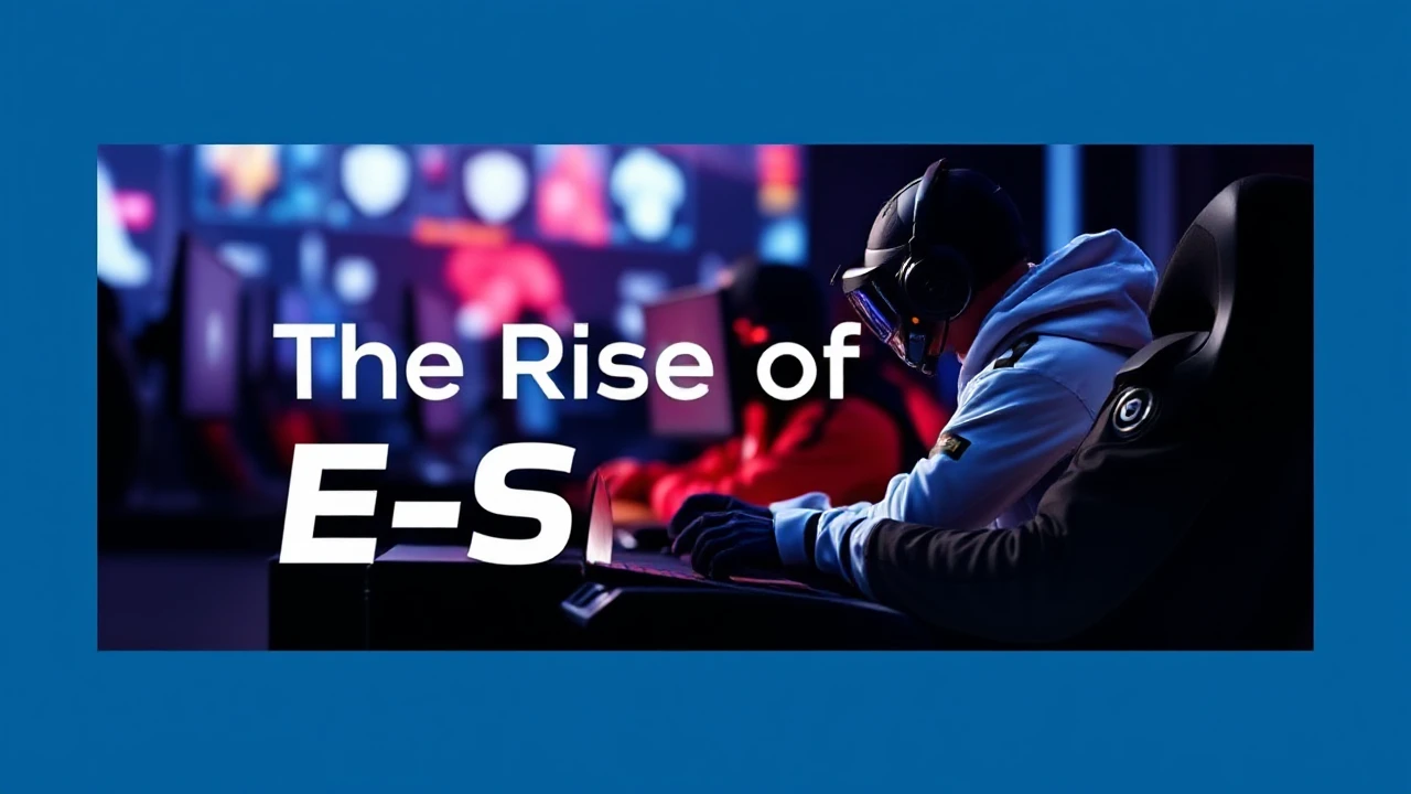 The Rise of E-Sports: Exploring into the Upcoming Era of Competitive Gaming