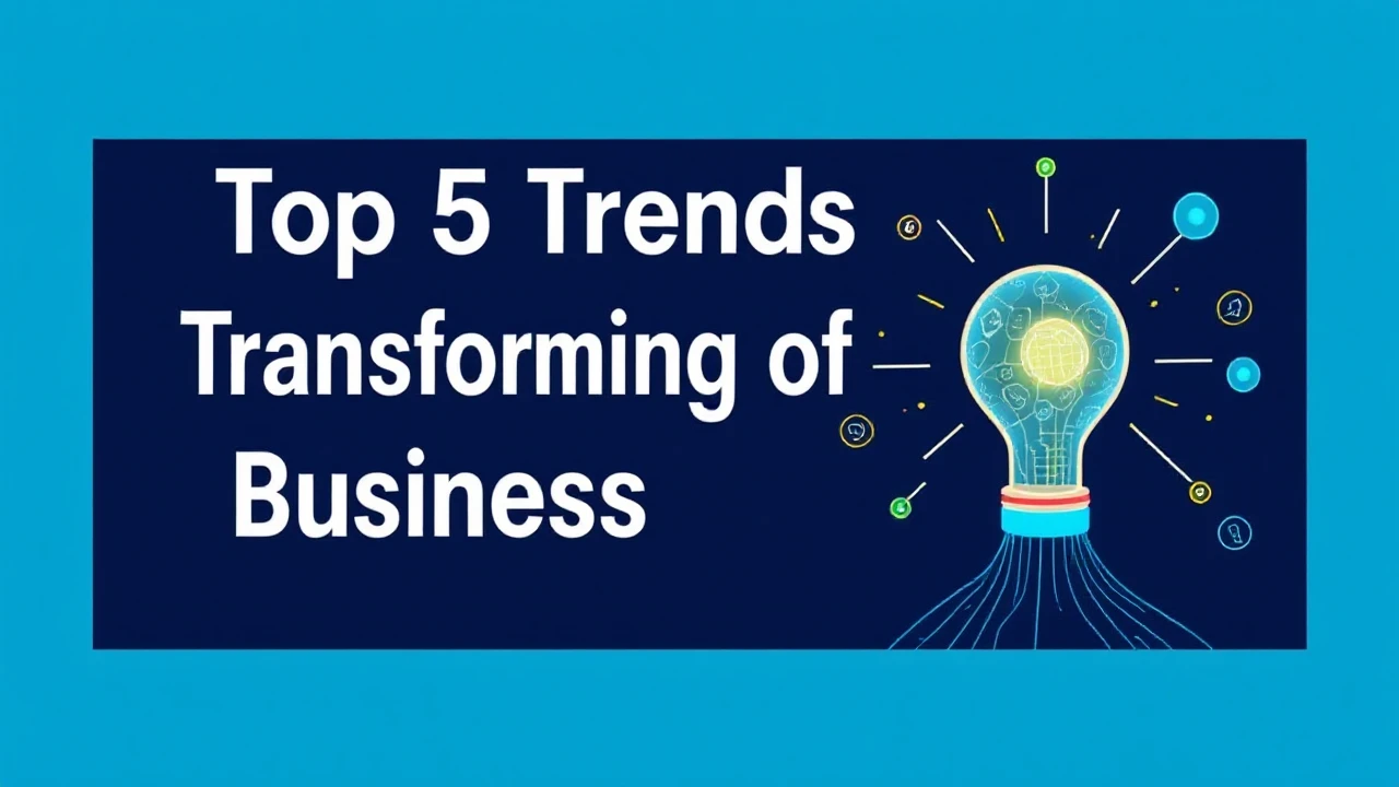 Unveiling the Top 5 Trends Transforming the Future of Business Innovation