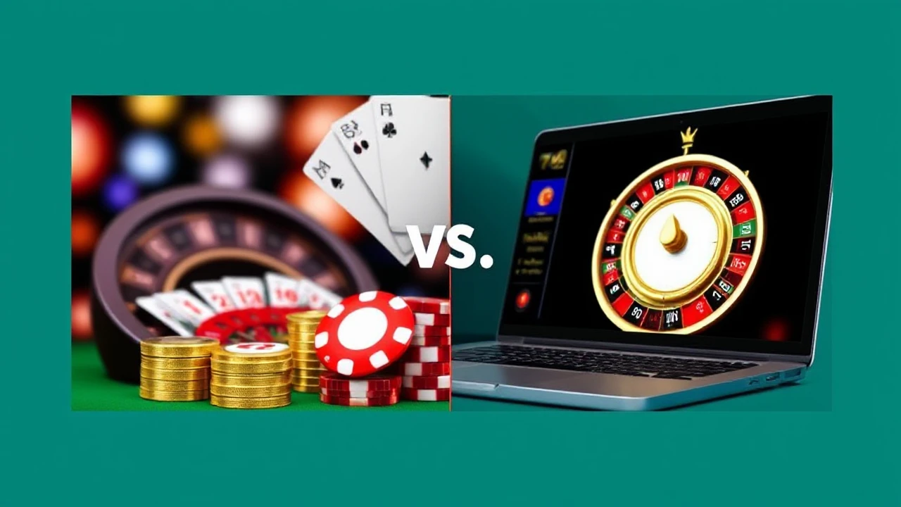 Casino vs. Online Gambling: Exploring the Pros and Cons Side by Side