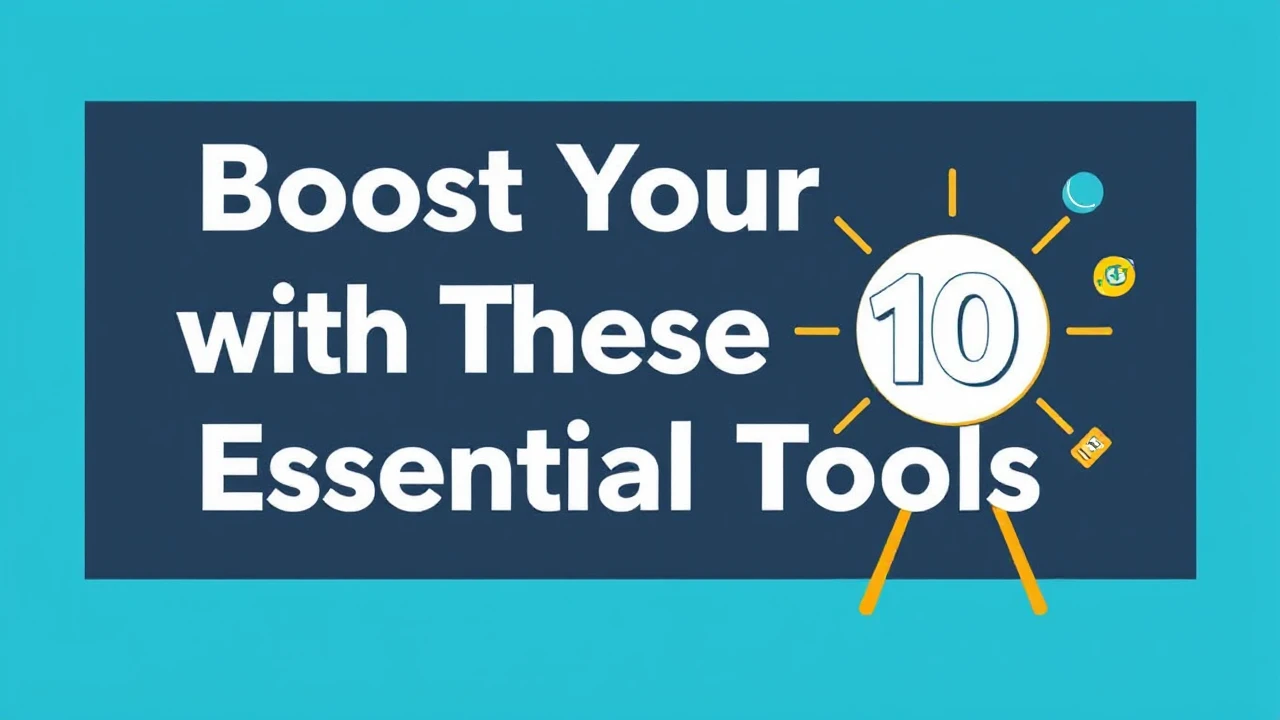 Boost Your Business with These 10 Essential Tools