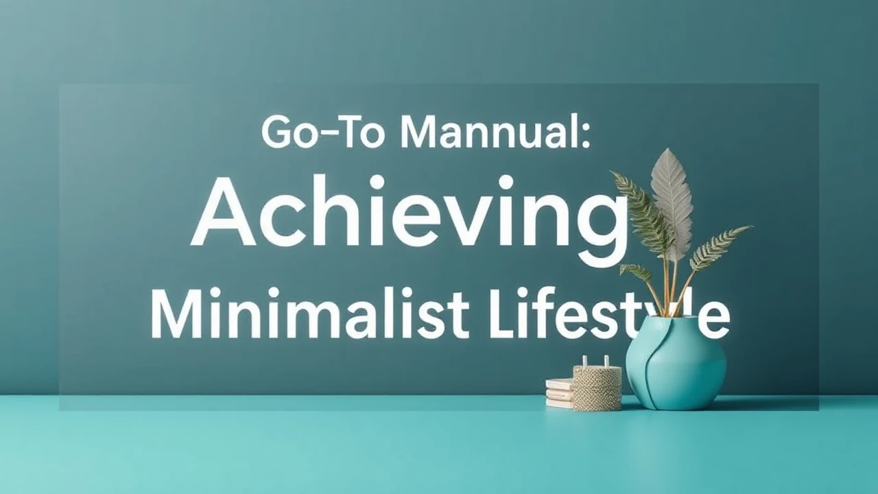 Your Go-To Manual of Achieving a Minimalist Lifestyle