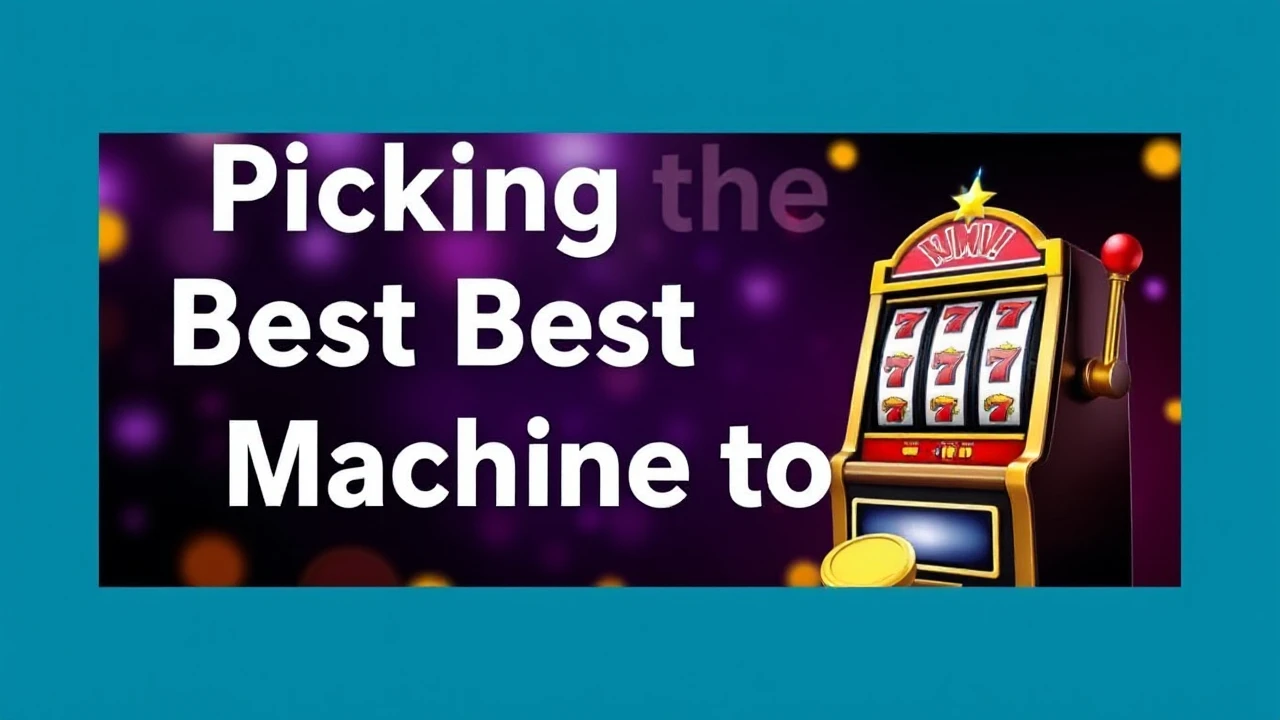 Picking the Best Slot Machine for You