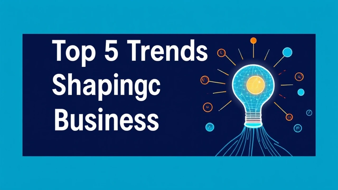 Unveiling the Top 5 Trends Shaping the Future of Business Innovation
