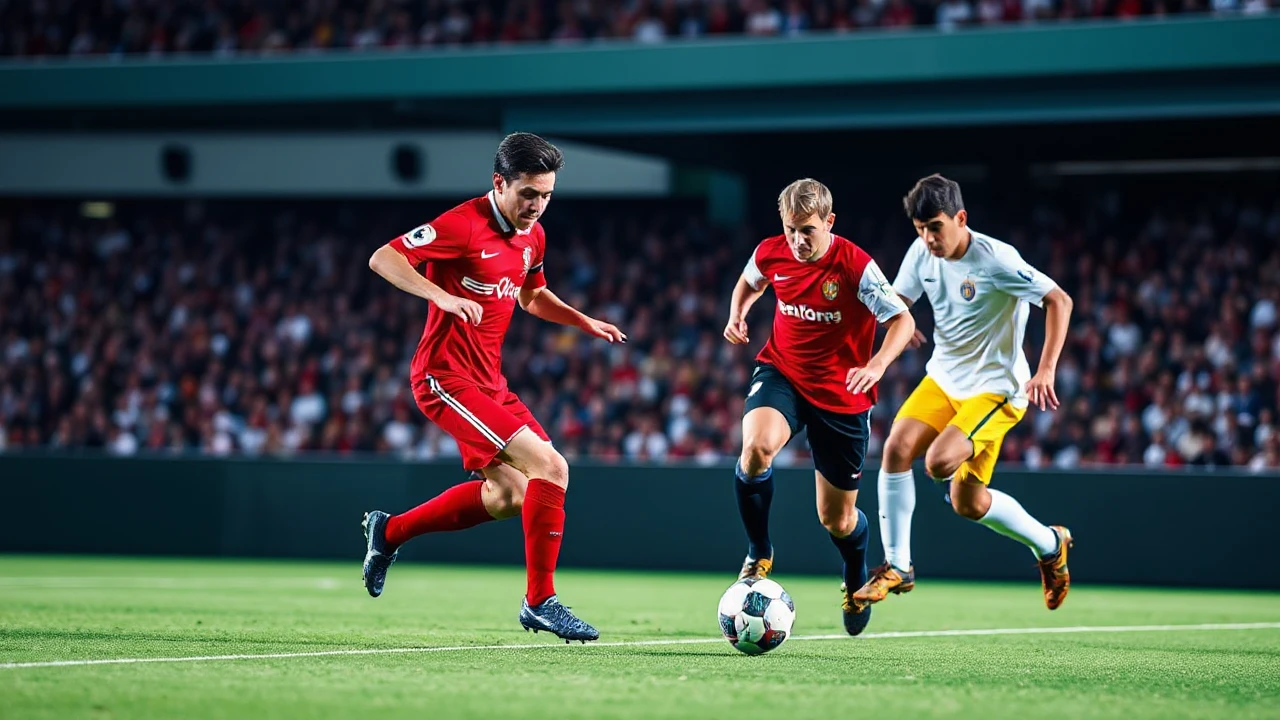 The Development of Soccer Strategies Over Time