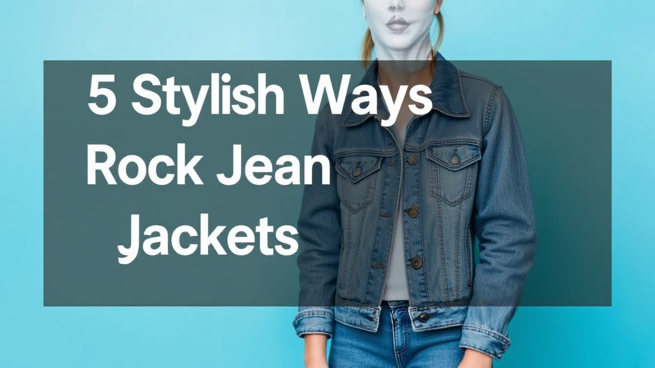 5 Stylish Ways to Rock Jean Jackets This Season: Expert Advice