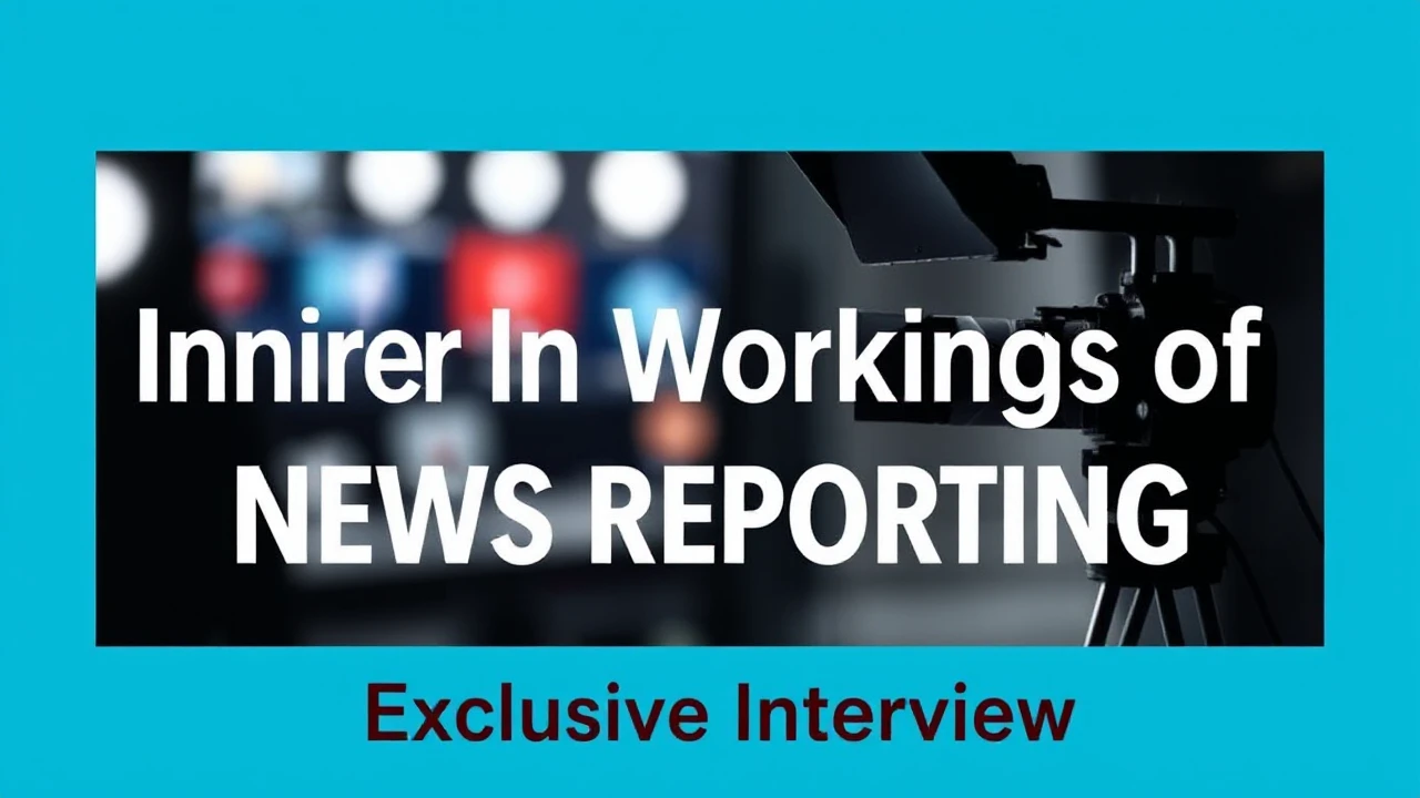 Exclusive Interview: Exploring the Inner Workings of News Reporting