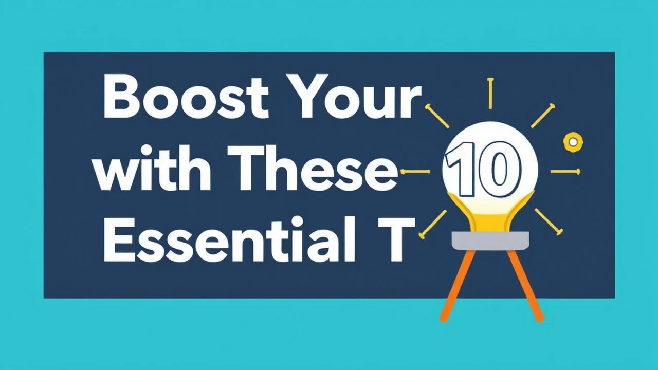 Boost Your Business with These 10 Essential Tools