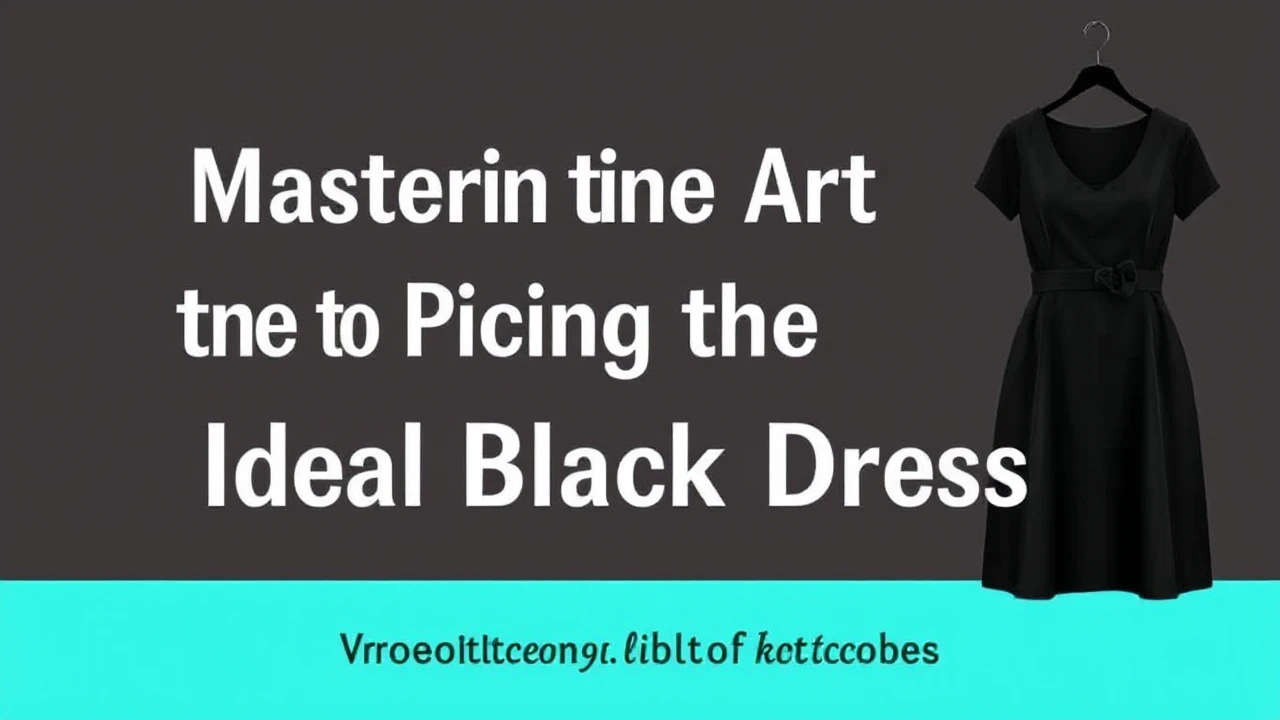Mastering the Art of Picking the Ideal Little Black Dress