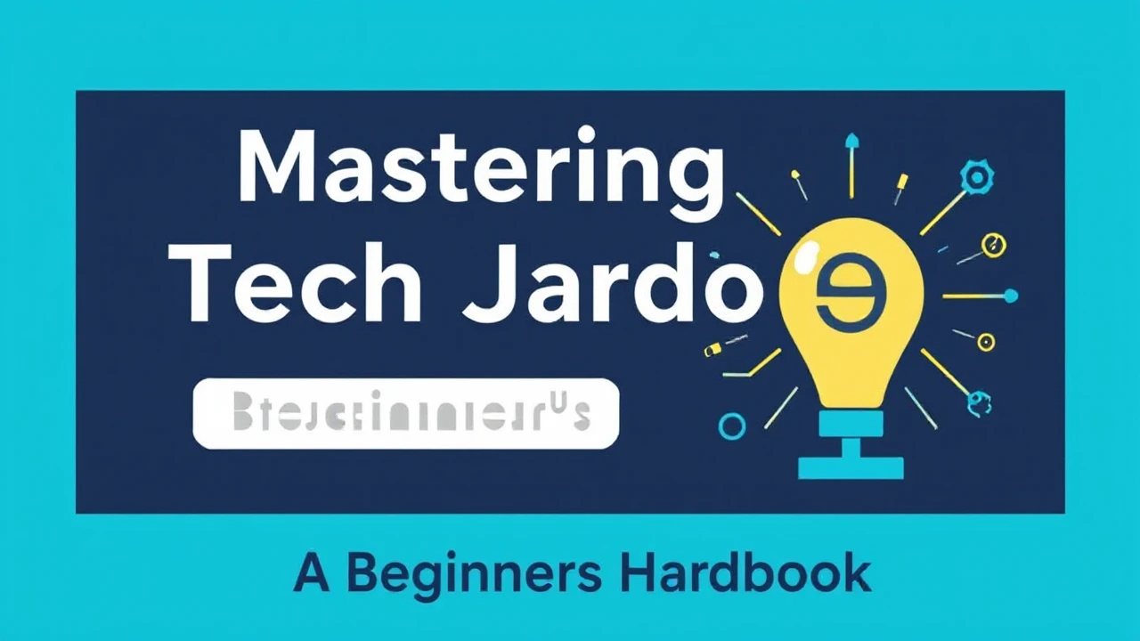 Mastering Tech Jargon: A Beginner's Handbook