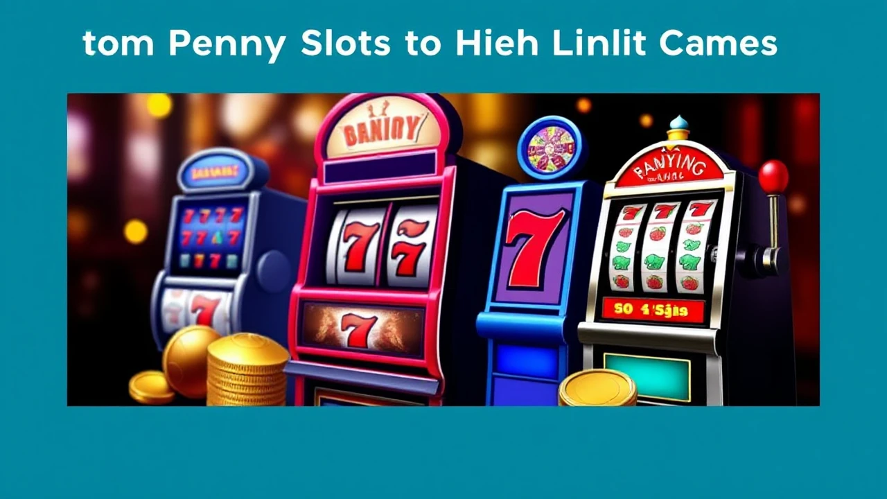 From Penny Slots to High Limit Games: Understanding Different Types of Slot Games: A Comprehensive Guide